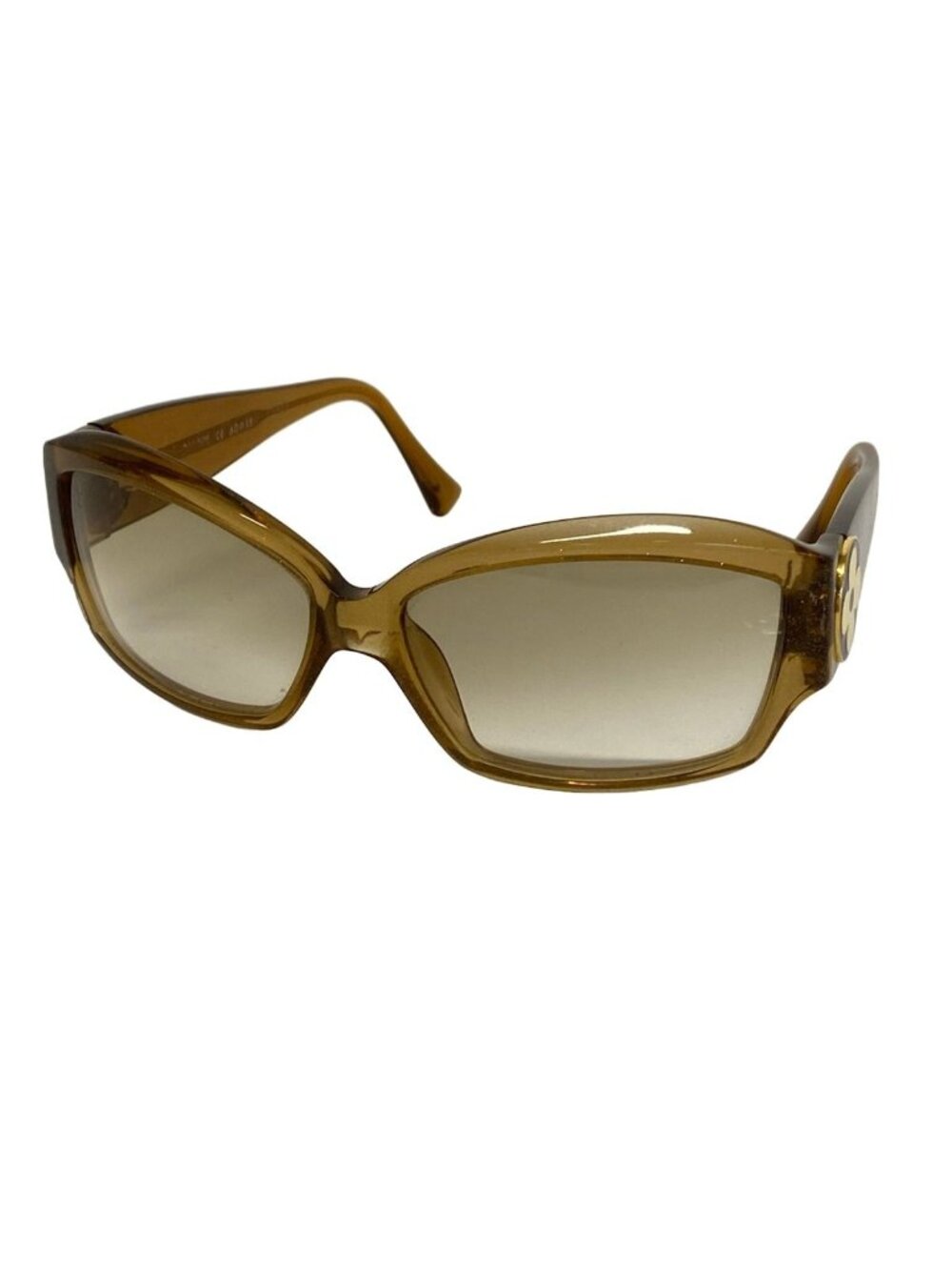 Louis Vuitton Sunglasses Ursula Strass Light Brown Glitter Eyewear